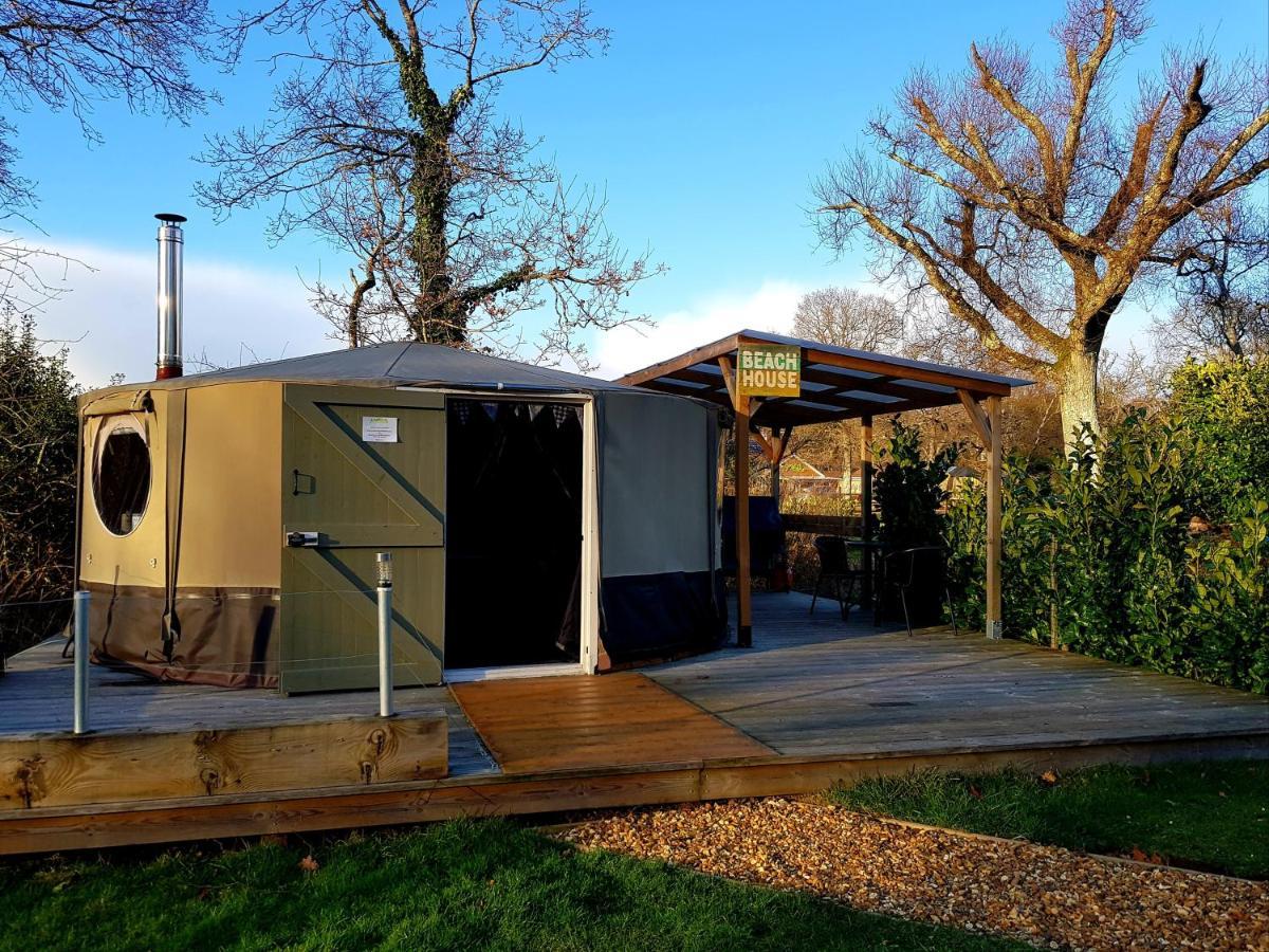 Glamping At Back Of Beyond Touring Park Hotel Saint Leonards Exterior photo
